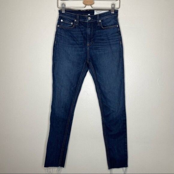 RAG‎ & BONE Nina High Rise Skinny Ankle Jeans 26 - Picture 2 of 6